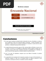 Proyección de voto septiembre