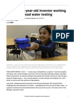  Article Water Testing Young Scientist