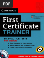 First Use of English Part 1 With Answers | PDF