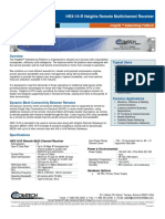 Comtech/EFData HRX-16-R Heights Remote Multichannel Receiver Datasheet