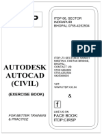 Autodesk Autocad (Civil) : (Exercise Book)
