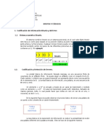 Codificación de Información Binaria y Códigos de Grupo