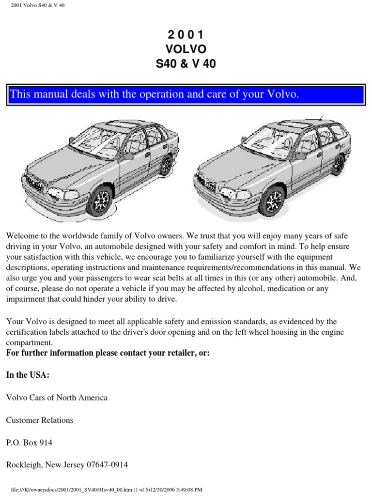 Click Here Before You Touch Your Volvo S40 The Torque Settings Guide - 6wv3mwe