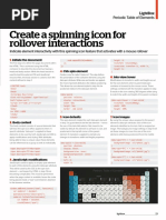 Create a Spinning Icon for Rollover