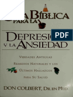 LA Cura Biblica para LA Depresi - Don Colbert PDF