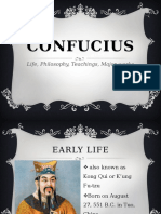 CONFUCIUS: Life, Philosophy & Teachings