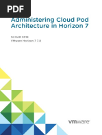 Administering Cloud Pod Architecture in Horizon 7 - VMware Horizon 7 7.8