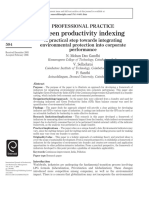 Green - Productivity Indexing PDF