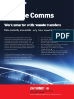 Remote Comms Brochure