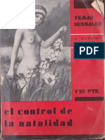 El Control de La Natalidad - A. Martin de Lucenay