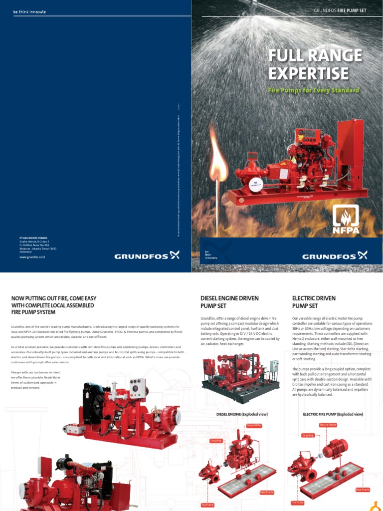 Grundfos Fire Pump PDF Valve Pump