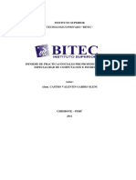 Informe Final de Practicas Inicales - Istp Bitec