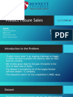 Predict Future Sales: Made by