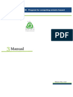 Manual: R-CRISIS Program For Computing Seismic Hazard