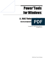 Power Tools For Windows: A - FAULT Reference Manual