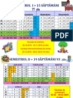 Structura An Scolar Si Calendar 20192020