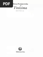 Poniatowska Elena - Tinisima | PDF | Naturaleza