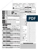 Ficha de Personagens Pathfinder EDITTÁVEL - GERAL (Melhorada) PDF