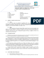 Sílabo Del Área de Currículo y Didáctica Aplicado A Computación e Informática III PDF
