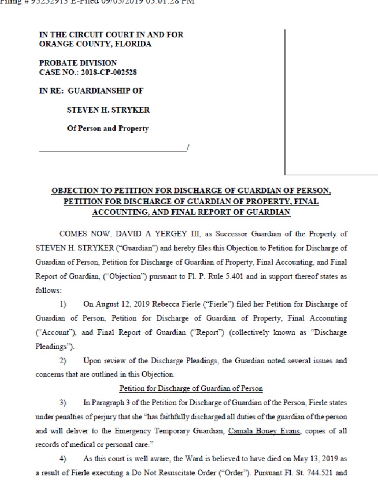 Objection Fierle | PDF