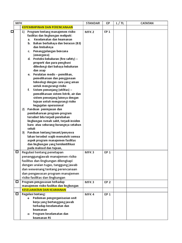 Regulasi MFK | PDF