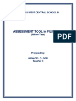 Filipino 3 Summative PDF