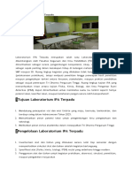 Profil Laboratorium IPA Terpadu