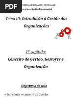 Introdução a gestão
