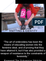 Knitting & Identity: Exploring Femininity Through Fiber Arts