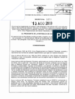 Decreto 1468 Del 13 de Agosto de 2019 Arts. 903 Al 916 e.t.