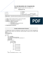 Guía práctica de laboratorio de Computación - Programación Estructurada I y II