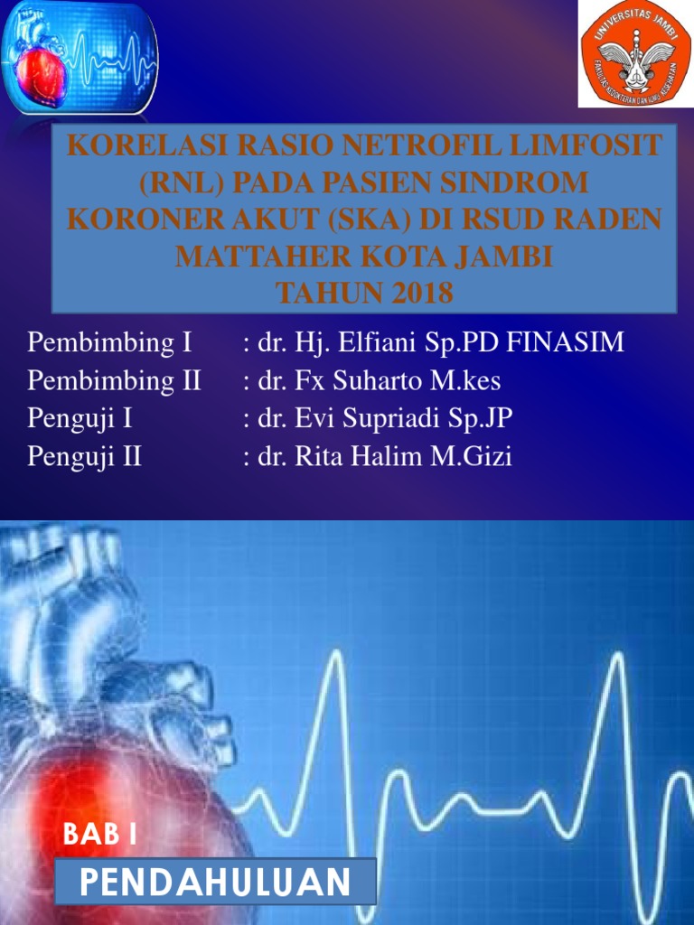 Korelasi RNL dan Sindrom Koroner Akut | PDF | Pengembangan Diri ...
