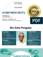 Bahan Presentasi Komitmen Mutu LATSAR CPNS 2019 Bandung - 07092019 Final