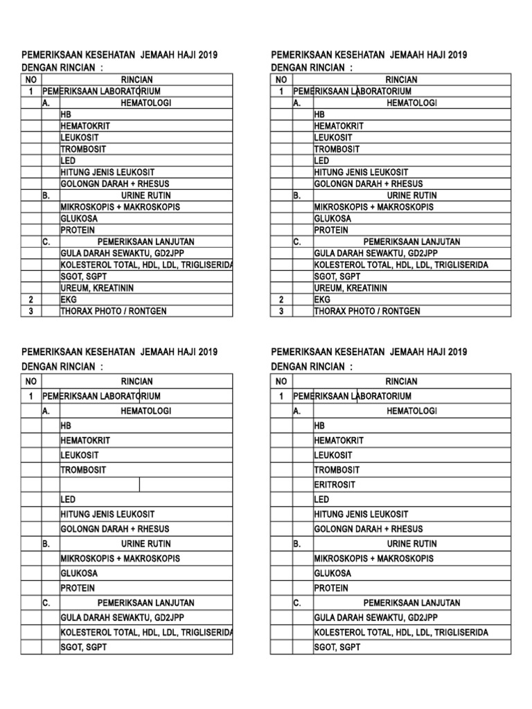 Rujukan Haji | PDF | Kesehatan Holistik