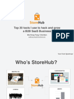 Storehub 20 Tools to Grow B2B SaaS Business