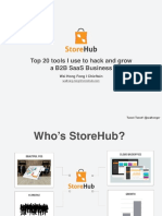Storehub 20 Tools To Grow B2B SaaS Business