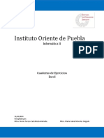 Instituto Oriente de Puebla: Informática II