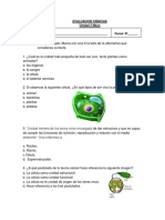 5-. Evaluación La Celula