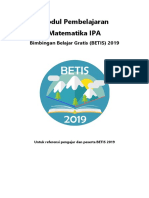 Modul Matematika IPA