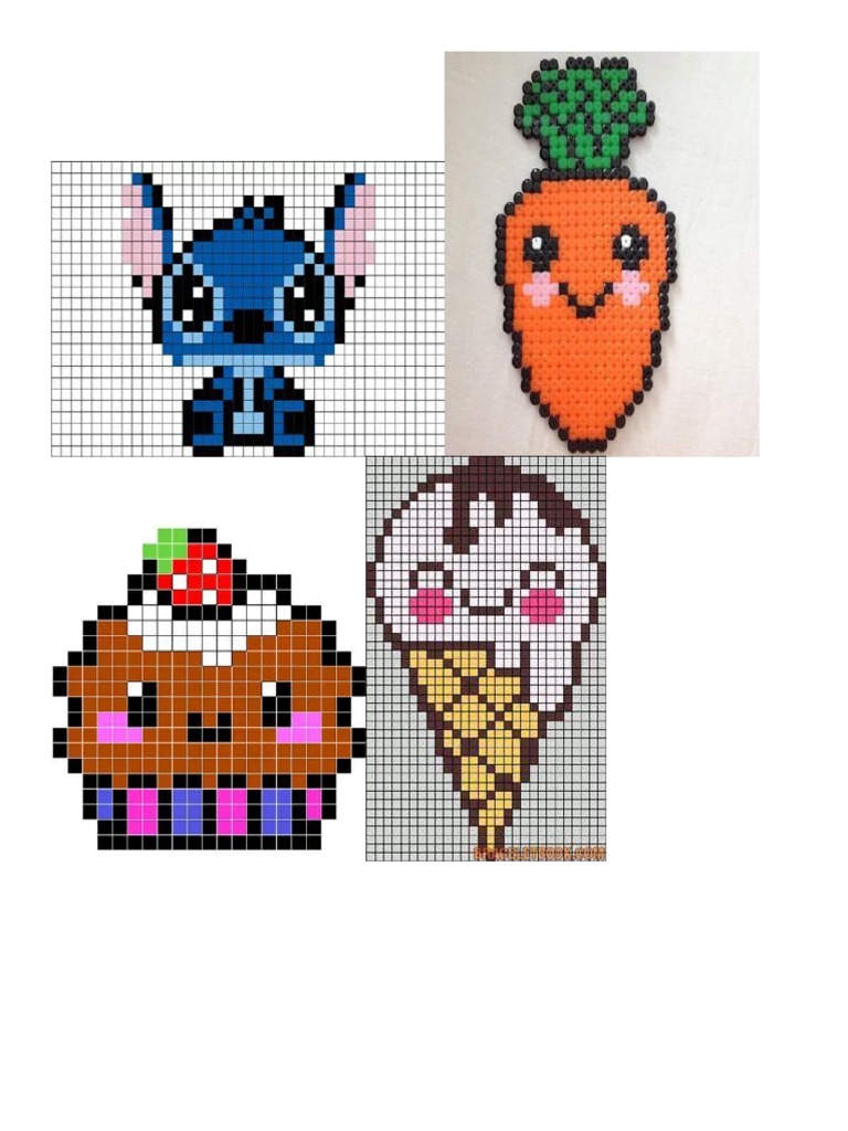 Hama Beads Patrones-Libro 1 Yen | PDF
