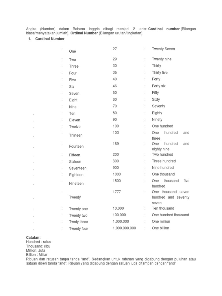 Cardinal Number | PDF | Teaching Mathematics | Sports