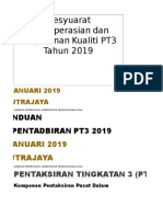 Panduan Pentadbiran Pt3 2019