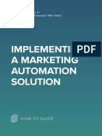 ANA Implement A Marketing Automation Solution