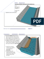 Sketsa Pemasangan Bendung Gerak Karet Be PDF