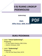 Dasar - Dasar Epidemiologi (Alfita Dewi)