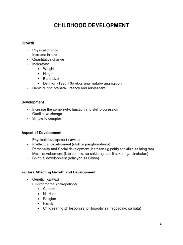 Understanding Childhood Development Stages | PDF | Reinforcement ...