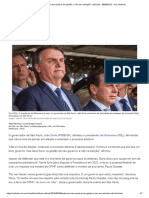 _Bolsonaro Deve Pensar Em Gestão, e Não Em Reeleição_, Diz Doria - 09-09-2019 - UOL Notícias