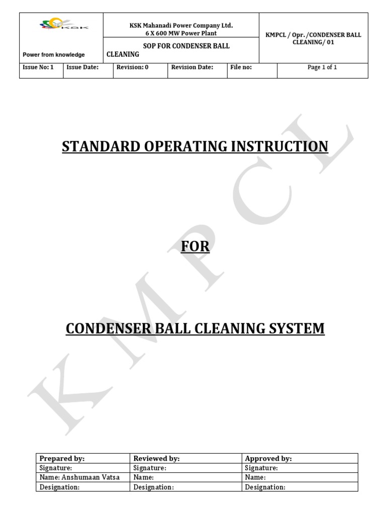Condenser Ball Cleaning System PDF Valve Pump