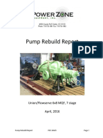 Sample Pump Rebuild Report - 0