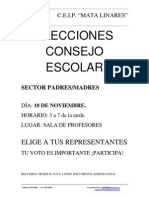 Elecciones Consejo Escolar